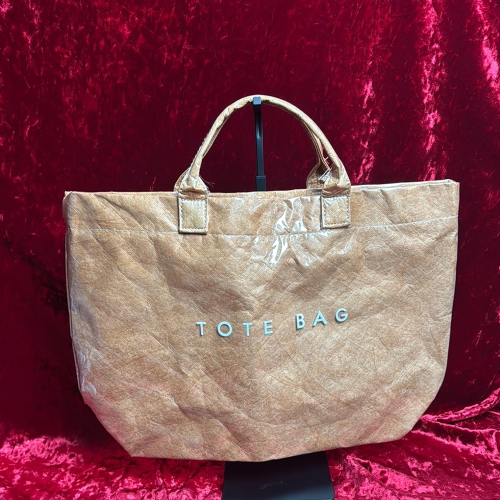 Tan Tote Bag